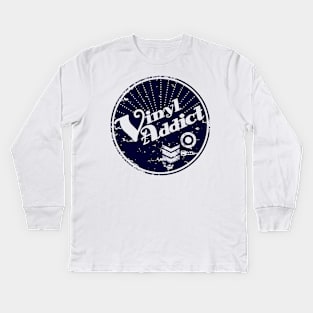 Vinyl Adict Kids Long Sleeve T-Shirt